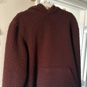 Taylor Stitch Maroon Sherpa Jacket